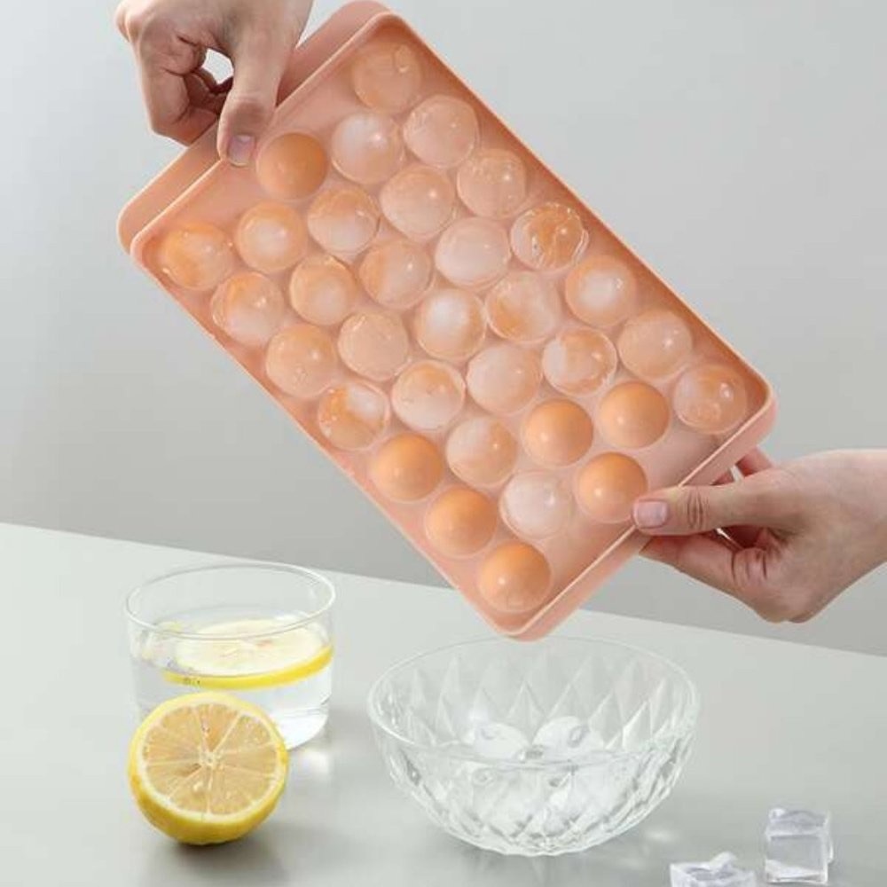 Coral Ice Cube Ball Tray NWT